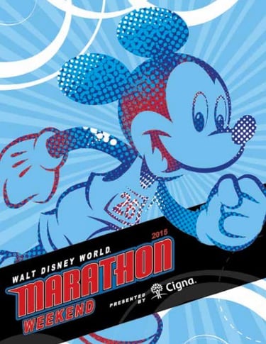 2015 runDisney Walt Disney World Marathon Logo 