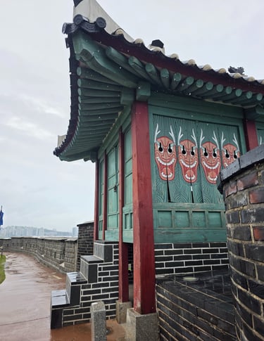 Northeast guard pavilion