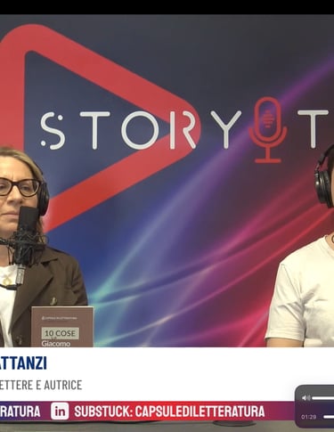 Carla Lattanzi - Intervista per Story Time