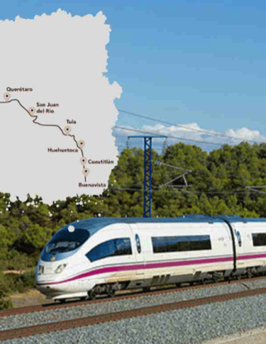 Figura2: Adaptado de Precios, estaciones y todo lo que debes saber sobre el Tren México–Querétaro