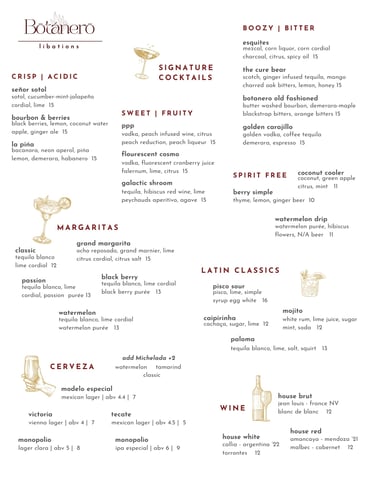 Cocktail Lounge - Cocktail Bar - Wicker Park - Best Margaritas - Patio