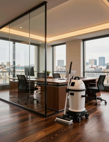 Bureau parisien nettoyage professionnel S2BA Île-de-France