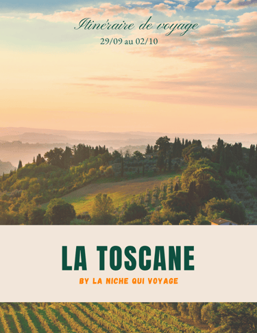 Séjour sur mesure en Toscane
