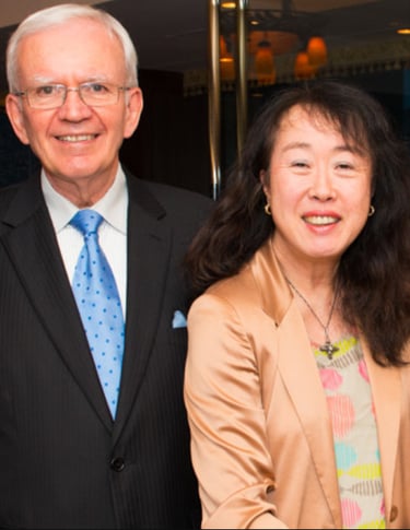 Yuko et Robert Harris source : site Château de Saint Germain du Plain