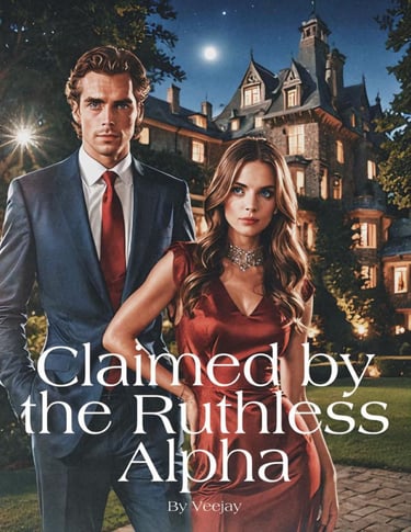Clamied By The Ruthless Alpha - Werewolf romance novel cover by Vee Jay - VJ & BB Premium Fiction