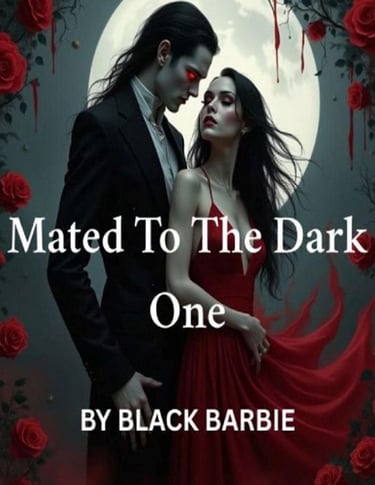 Mate To Dark One - Paranormal romance novel cover by Black Barbie - VJ & BB Premium Fiction