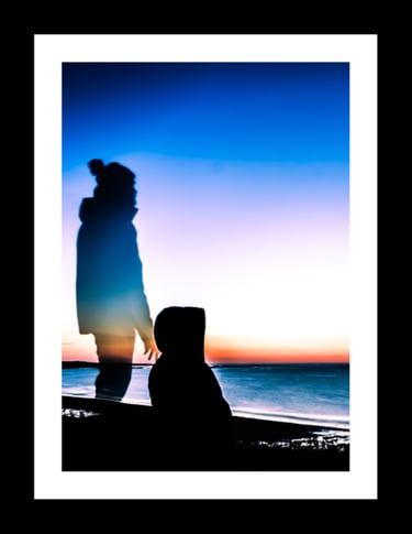 'Out Beyond' Original photograph by Mark D. Exom