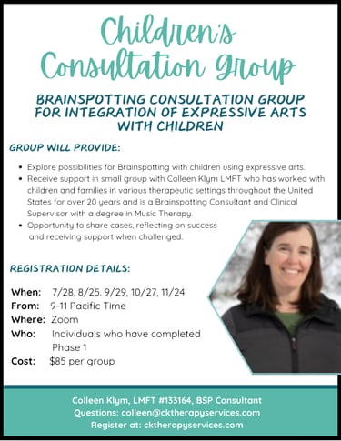 expressive arts consultation group for children