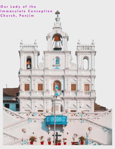 Our Lady of the Immaculate Conception Church, Panjim, Goa.