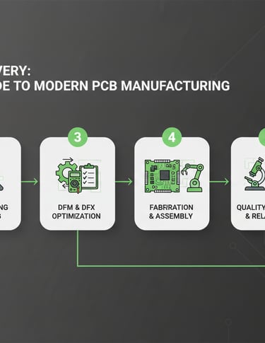 From Design to Delivery: A Comprehensive Guide to Modern PCB Manufacturing
