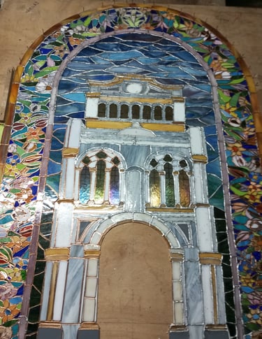 vitrales por pedido y en diferentes tamaños. stained glass costa rica, stained glass jaco
