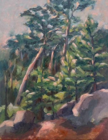 sybille ingold peintre forêt de fontainebleau mont ussy