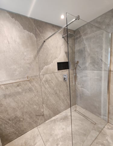 Pose de carrelage sol et mur à Béthune