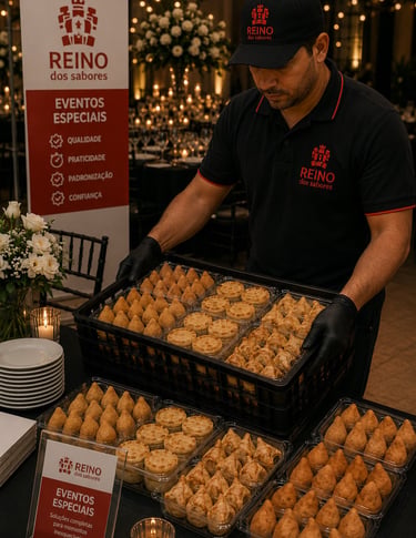 Eventos Especiais | Salgados para festas e eventos