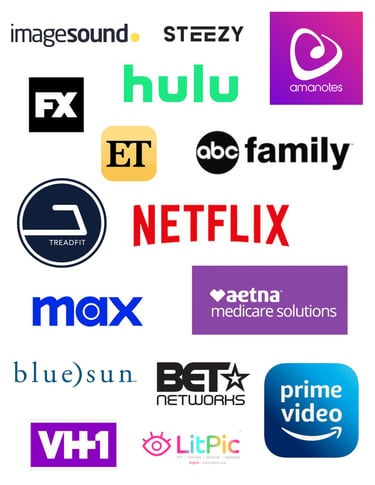 Nova Mariee placements with several brands / networks. Music licensing film Tv and ads