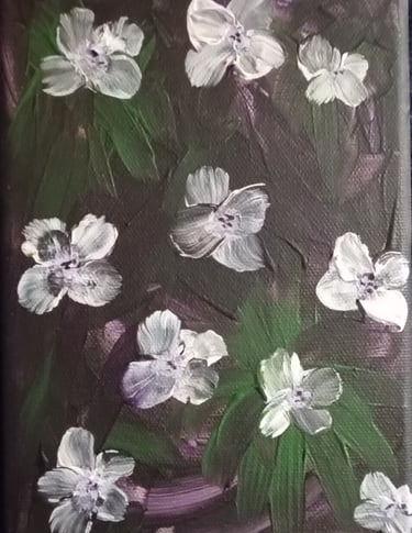 Inky (painting) Kylee Nicole Smith