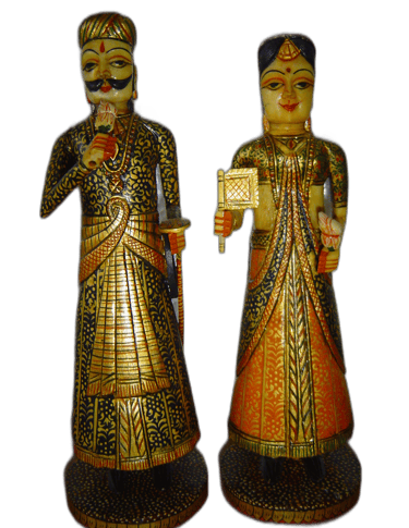 Bone King Queen Pair