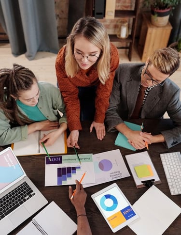 School meeting with parents and teachers, report discussion, educational teamwork, family-school collaboration