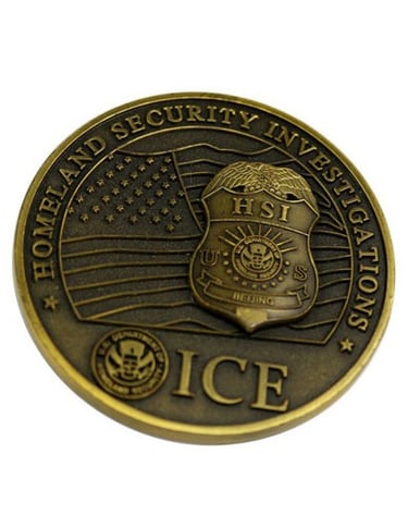 Custom Police Coins, Sheriff Challenge Coins, China Police Coins Manufacturer