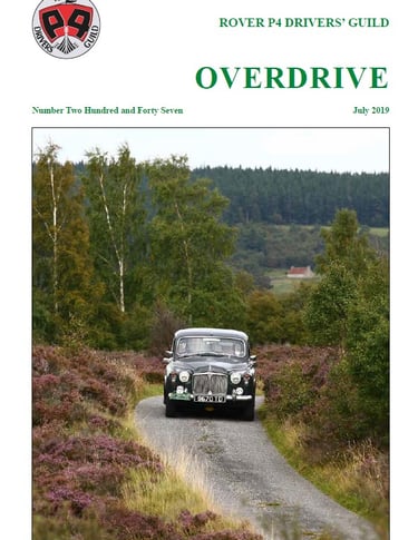 The Rover P4 Drivers' Guild Ltd.