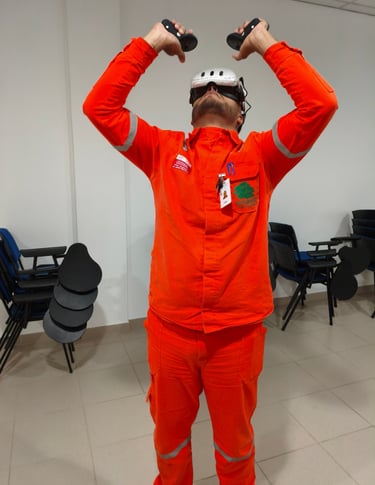 "uso de realidade virtual para treinamentos imersivos"