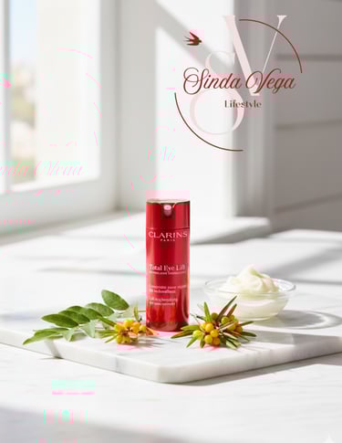 Contorno de ojos total lift de Clarins. Sinda Vega