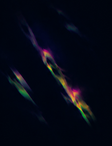 background visual abstract iridescent color accents