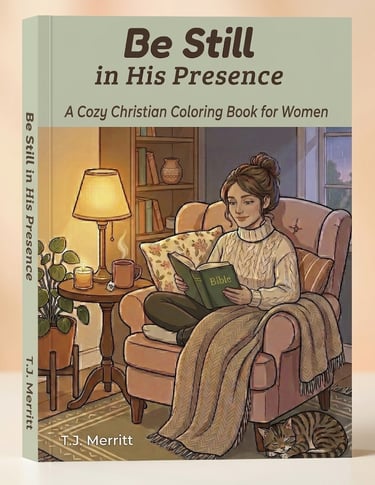 Cozy Christian Coloring Book for Women
