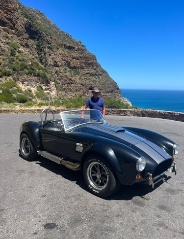 Guests at Chapmans Peak on the Cape Cobra experience