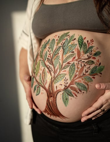 Photo bellypainting
