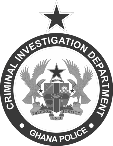a logo for the criminal investigation department of ghanaenforcement and enforcement department