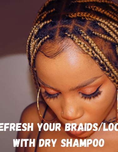 black lady with braids 