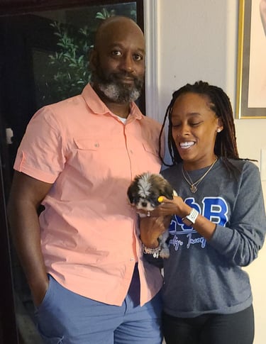 Maltese x Shih Tzu Mix Goes home Louisiana