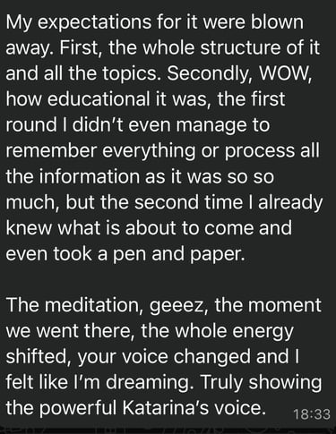 inner child workshop feedback