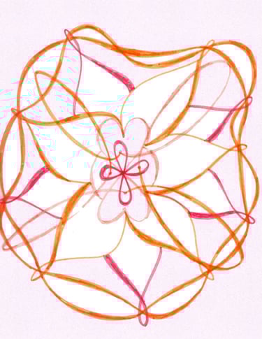 dibujo de un mandala