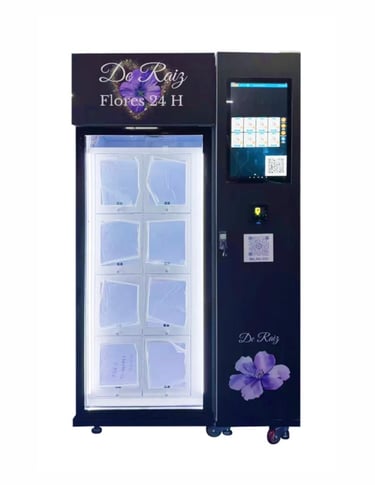 Flower vending machine