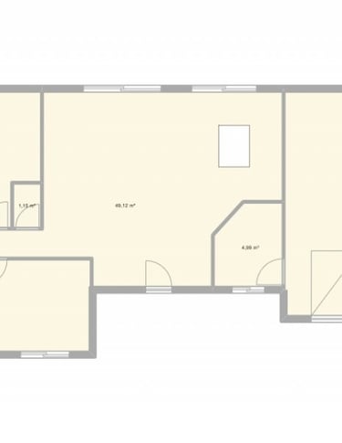a floor plan of a two bedroom apartment