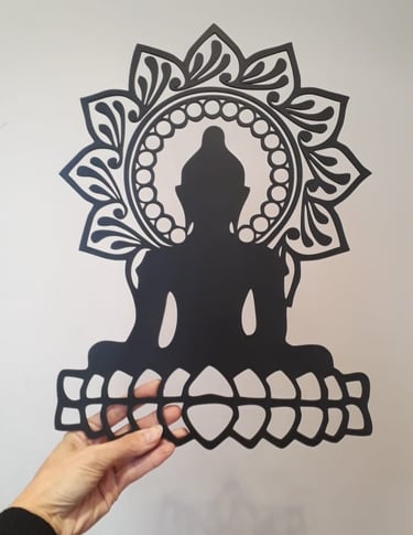 buda con mandala