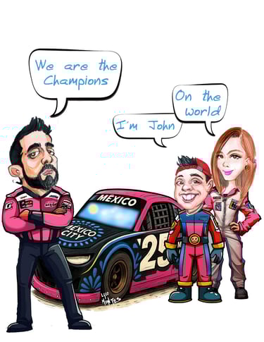 Caricaturista de eventos