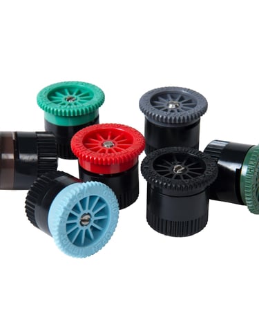 Laistymo purkštukai vejai  Automatinės laistymo sistemos purkštukai  Laistymo purkštukų korpusai