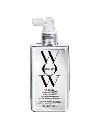 color wow dream coat hair spray, hair thickening spray, dream coat hair density spray, anti-frizz