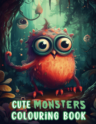 monsters coloring book