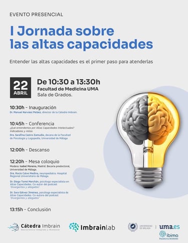 imagen de evento sobre altas capacidades