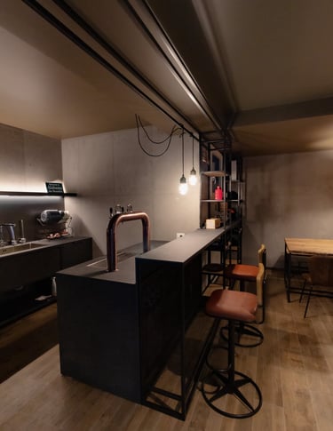 Giulia Sbrogiò | designer - Progettazione d'interni - stile industriale - villa veneta - taverna - progettazione su misura