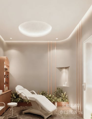 Design de clinique esthétique Thonon les bains 