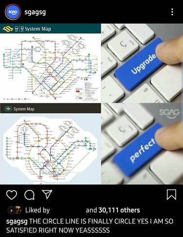 a social media post celebrating the new map