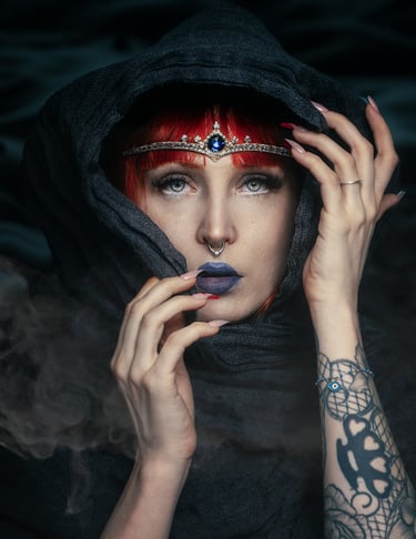 Séance photo beauté en studio à Courfaivre - Suisse Romande