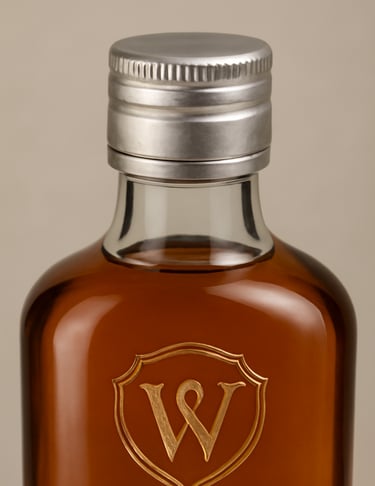 Whiskey bottle cap