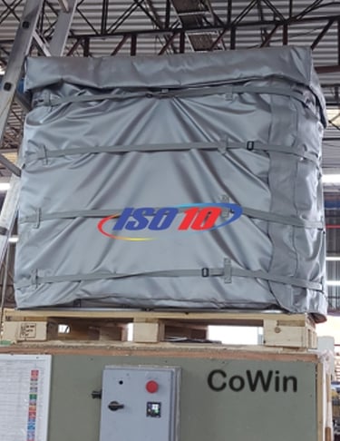 Manta aquecida para IBC, aquecimento para tambor e IBC