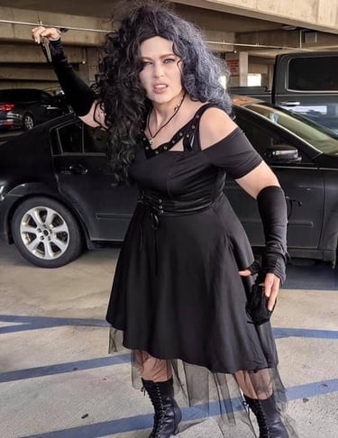 Bellatrix Lestrange Original Design Cosplay